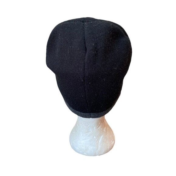 Dr. Pepper Toque Beanie Hat Diet Chery Vanilla Lined Embroidered Black - Picture 4 of 6